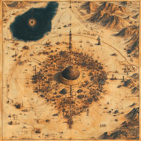 Burning Man Map Guides You Through A Creative Wonderland