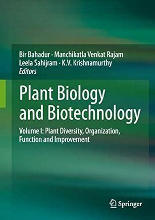 Buy Plant Biology and Biotechnology: Volume I: Plant Diversity ...
