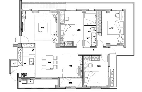 L型三层别墅设计图纸，两款户型可选，盖全村最靓住宅。_图纸头条_鲁班设计图纸官网