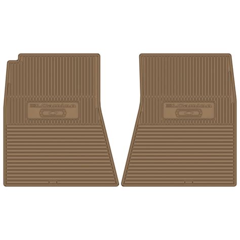 1970 Chevrolet 'El Camino w/ Bowtie' Floor Mats Tan - Legendary Auto ...