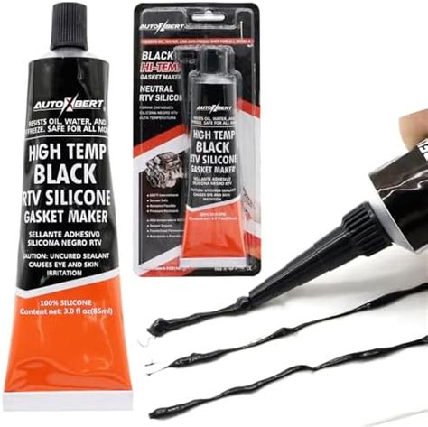AUTOXBERT 105g 3.7oz High Temperature Instant RTV Silicone Sealant ...