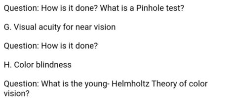 Image result for Pinhole Vision Test