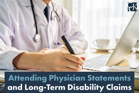 Attending Physician Statements and LTD Claims | CCK Law