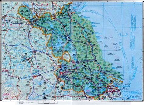 Jiangsu China Map Maps Of Jiangsu