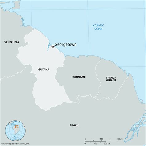 Georgetown Tourist Map