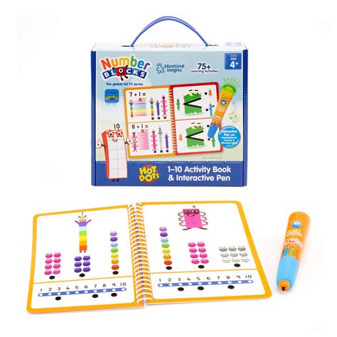 Buy Learning Resources Hot Dots Numberblocks 1–10 Activity Book ...