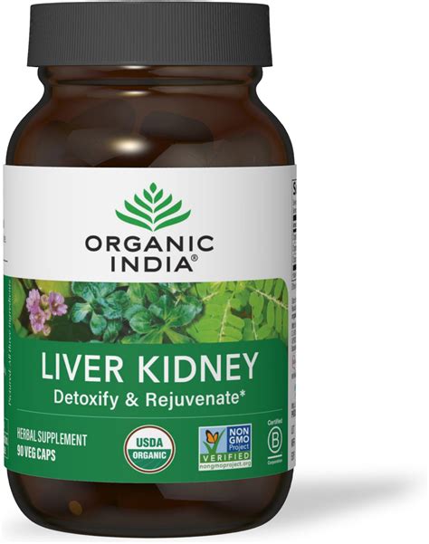 Amazon.com: Organic India Liver and Kidney Cleanse Detox Repair ...