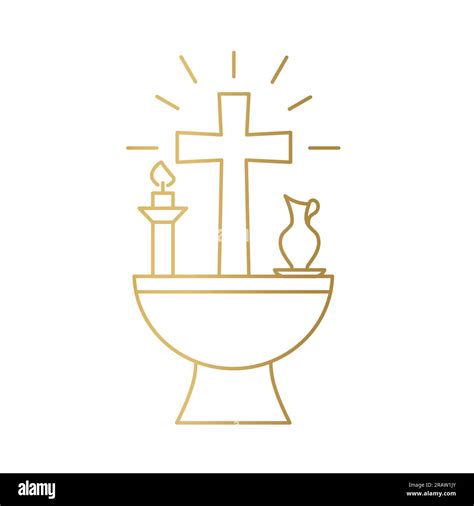 Baptism Symbols Cross