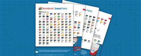 Humbrol Model Paint Color Chart 的图像结果