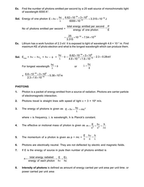 Photoelectric Effect | Dual Nature of Radiation and Matter Notes Class12