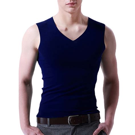 YOTMKGDO Mens Sleeveless Tee Shirts Men's Fashion Spring and Summer ...