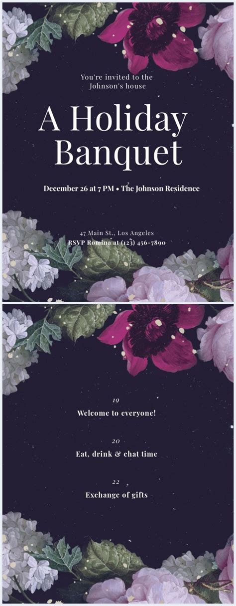 Dinner Program Sample 的图像结果