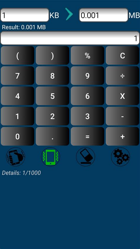 Convert KB to MB | Megabyte to kilobyte conversion APK for Android Download