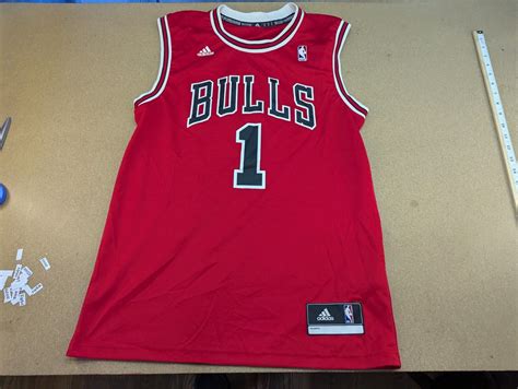 Adidas Chicago Bulls 2012 Derrick Rose Basketball Jer… - Gem