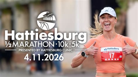 2026 Hattiesburg Half Marathon, 10K & 5K, Hattiesburg Saenger Theater ...