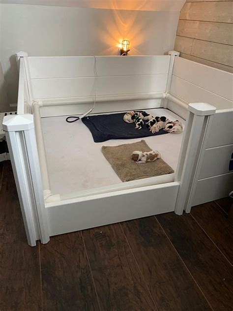 Medium Whelping Box for puppies.95 meter x .95 meter x .48 , puppy ...