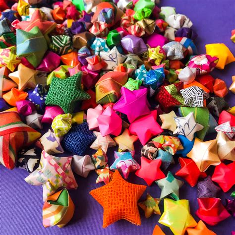 Origami Paper Stars Easy Origami Lucky Stars Craft Ideas Red Ted