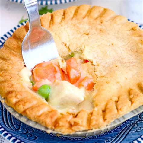 Air fryer Frozen Pot Pies - Effortless Comfort Food - Upstate Ramblings