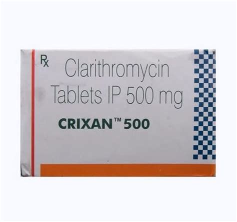 Crixan 500 - Strip of 10 Tablets : Amazon.in: Health & Personal Care