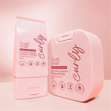 Curly Hair Combo, Curly Hair Shampoo & Conditioner, Hydro Nourish ...