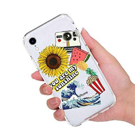 LIYY Sunflower and Watermelon Clear Pattern Design Printed Flexible ...