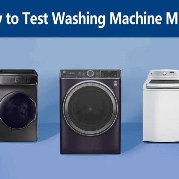 Image result for How to Test a Washing Machine Motor