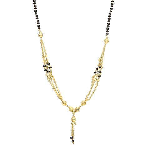 Buy YouBella Jewellery Gold Plated Mangalsutra for Women Pendant ...