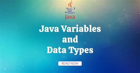 Variables and Data Types in Java 的图像结果