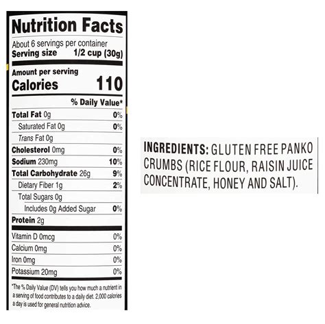 4C Premium Gluten Free Bread Crumbs Panko Plain 6 Pack Gluten-Free ...