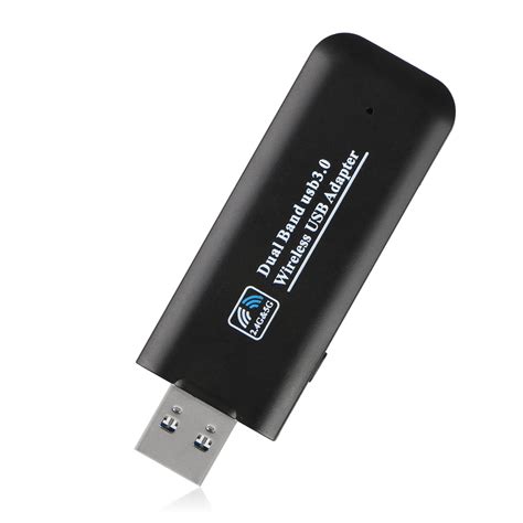 1200Mbps Wireless USB WIFI Adapter, Dual Band 2.4G/300Mbps+5.8G/867Mbps ...