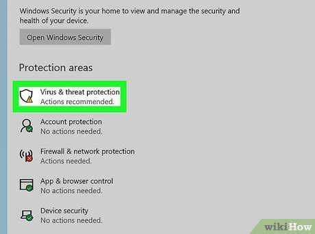 Image result for How to Disable Windows Virus Protection
