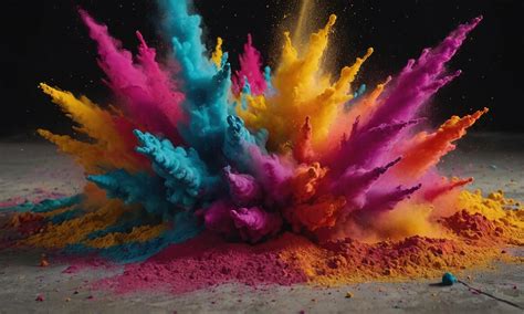 Color Powder Explosion 的图像结果