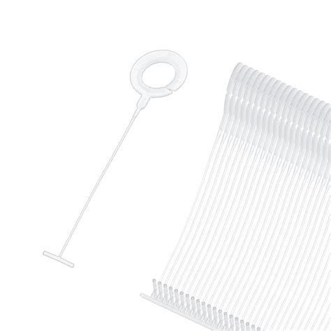 ccHuDE 1000 Pcs Plastic J Hook Tag Fasteners Tagging Gun Fasteners ...