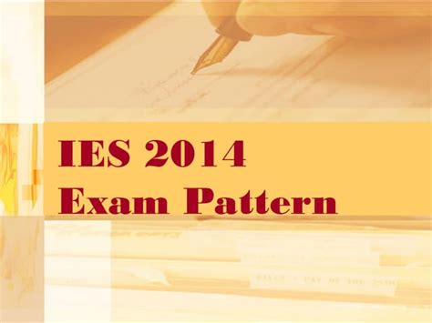 Image result for IES Paper Pattern