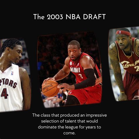 The 2003 NBA Draft Cheat Sheet | SQUAD, LLC