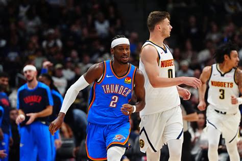 Where To Watch Okc Thunder Vs Denver Nuggets - All Nations Report
