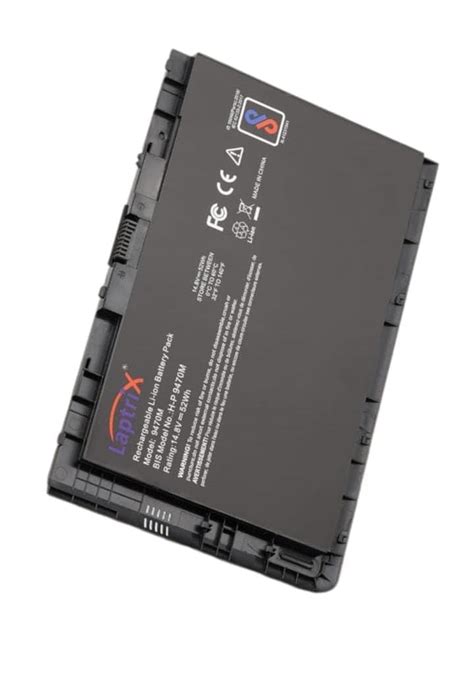 Laptrix Laptop Battery for HP EliteBook Folio 9470 9470M 9480 9480M