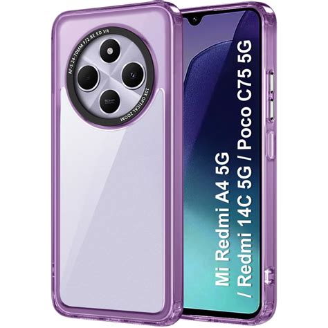 TheGiftKart Hybrid Shockproof Back Cover Case for Mi Redmi A4 5G ...