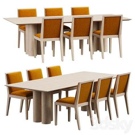 The Ready dining table 3DS Max Model – 3DSky Model Free
