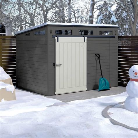 Suncast Modernist 10' x 7' Outdoor Storage | Ubuy India