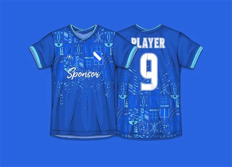 Football shirt graphics | Free Vector