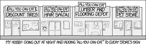 All You Can Eat - XKCD中文站