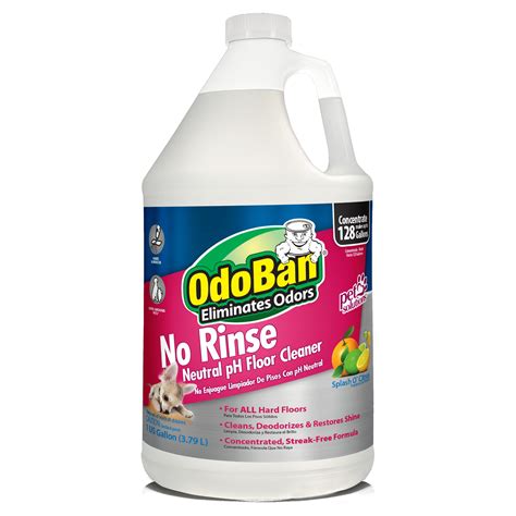OdoBan Pet Solutions Urine Cleaning, No Rinse Neutral pH Floor Cleaner ...