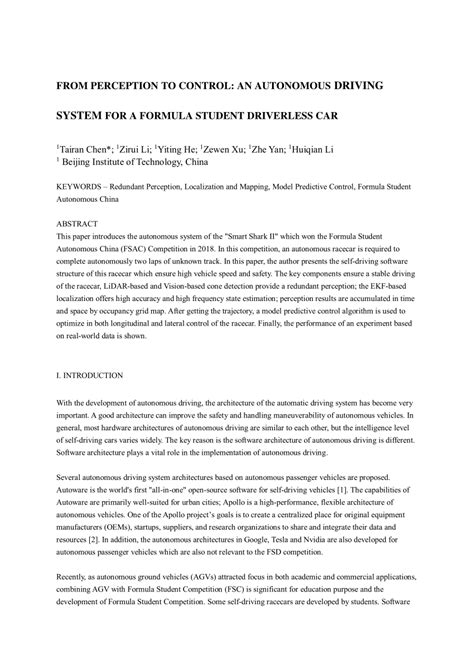 Image result for Formula Autonomous Driving