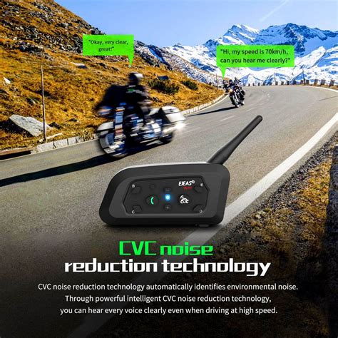 EJEAS V6 Pro Plus Helmet Intercom Communication System – GTR Pitstop