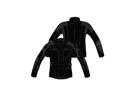 Accessoires de sports motorisés RST Veste Adventure-X Airbag CE textile ...