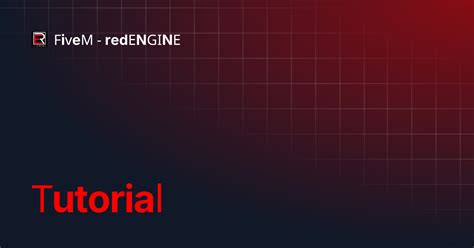 Image result for RedEngine FiveM Tutorial