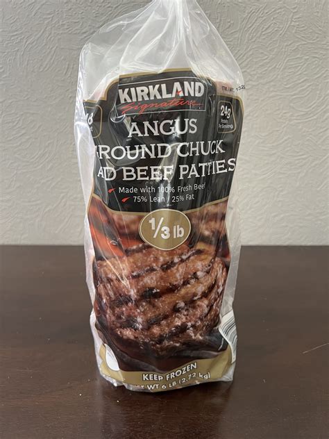Kirkland Signature Frozen Costco Hamburger Patties Review, 41% OFF