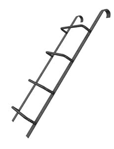 4-Rung Window Well Ladder, Heavy Duty Steel Basement Egress Ladder ...