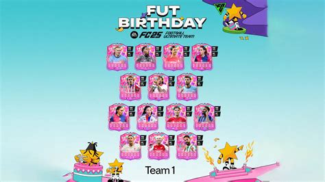 EA FC 25 FUT Birthday Team 1 All Icons And Heroes Leaked So Far - FifaUltimateTeam.it - UK